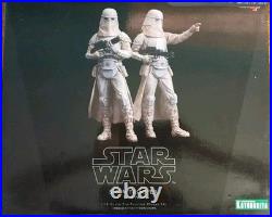 Kotobukiya Star Wars Artfx Plus 1/10 Snowtrooper Pre-Painted Model Kit 2-Pack
