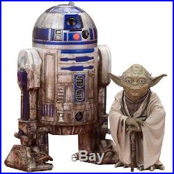 Kotobukiya Star Wars Yoda & R2-D2 Dagobah ARTFX+ Statue