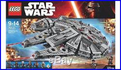 LEGO Star Wars Millennium Falcon minifigures 75105 milennium model space set kit