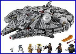 LEGO Star Wars The Rise of Skywalker Millennium Falcon 75257 Starship Model Kit