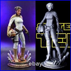 Leia Star Wars 3D Printing Unpainted Figure Model GK Blank Kit New Toy Stock