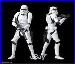 Luke Skywalker & Han Solo in Stormtrooper Armour BANDAI 1/12 Model Kit STAR WARS