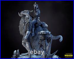 Luke and Han Solo Diorama/3D Printed/Unpainted/Unassembled/Star Wars