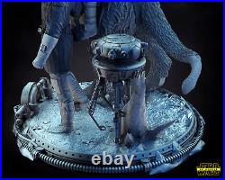 Luke and Han Solo Diorama/3D Printed/Unpainted/Unassembled/Star Wars