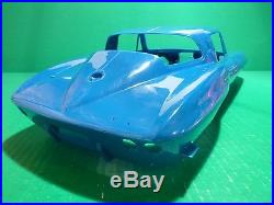 MONOGRAM 1/8 1965 CHEVY CORVETTE STINGRAY IN BLUE COUPE Model Car Mountain KIT