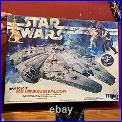 MPC 1979 Star Wars Han Solo's Millennium Falcon Model Kit (FACTORY SEALED) NOS