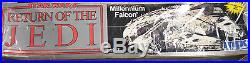 MPC 1989 STAR WARS Return of the Jedi MILLENNIUM FALCON #8917 Model Kit, SEALED