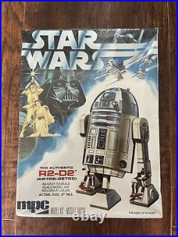 MPC 1-1912 Star Wars R2-D2 Artoo-Detoo Model Kit 1977 SEALED UNOPENED