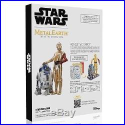 Metal Earth Star Wars R2-D2 & C-3PO 3D Laser Cut Metal Model Hobby Kit Gift Set