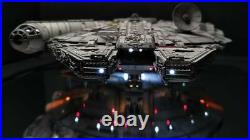 Millennium Falcon Star Wars 1/144 Full electric decoration, painted and finished