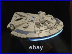 Millennium Falcon Star Wars Lando Calrissian ver, 1/144 LED. Painted and finished