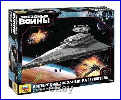 Model Kit Imperial Star Destroyer Star Wars 12700 Zvezda 9057 in ORIGINAL BOX
