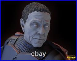 Moff Gideon resin scale model kit unpainted 3d print