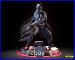 Moff Gideon resin scale model kit unpainted 3d print