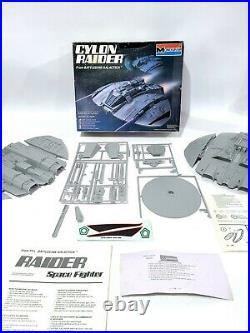 Monogram Battlestar Galactica Colonial Viper AND Cylon Raider Vintage Model Kit