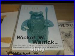 NEW 1984 Star Wars ROTJ Tsukuda Model Kit 112 Scale Wicket W. Warrick Ewok RARE