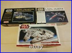 NEW STAR WARS Fine Molds Millenium Falcon X-wing Fighter Y-wing Fighter Set of 3