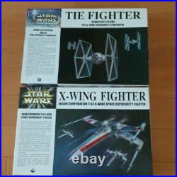 NEW STAR WARS Fine Molds X-WING FIGHTER & TIE FIGHTER 1/72 Set