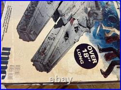 NOS Vintage 1979 Star Wars Unassembled Millennium Falcon Model Kit Illuminated