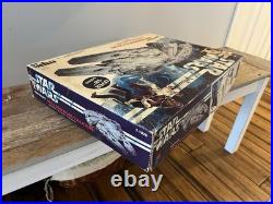 NOS Vintage 1979 Star Wars Unassembled Millennium Falcon Model Kit Illuminated