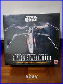 New Bandai 1/48 Star Wars X-Wing Starfighter Moving Edition Model Kit