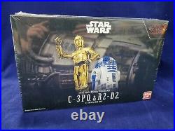 New Bandai Star Wars The Last Jedi C-3PO & R2-D2 1/12 scale Plastic Model kit
