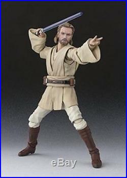 New Star Wars Attack Of The Clones Obi-wan Kenobi Sh Figuarts Plastic Model Kit