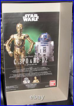 New Star Wars The Last Jedi C-3PO & R2-D2 Bandai 1/12 scale Plastic Model Kit