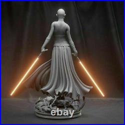 New Toy In Stock Asajj Star Wars 3D Printing Unpainted Figure Model GK Blank Kit