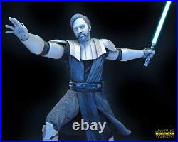 Obi Wan Kenobi (Clone Wars) Bust resin scale model kit unpainted 3d print