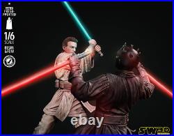 Obi Wan vs Darth Maul Resin Model Kit Painted or Unpainted 3D Print