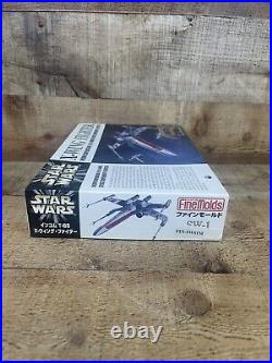 Open Box Fine Molds 1/72 Star Wars X-Wing Fighter Chrome Plated/Limited Edition