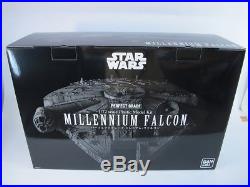 PG Perfect Grade Star Wars Millennium Falcon 1/72 model kit Bandai U. S. Seller