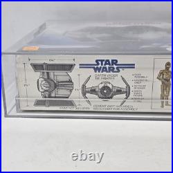 POP 1 GRADED Star Wars MPC Darth Vader Tie Fighter AFA 85 Model Kit Vintage 1977