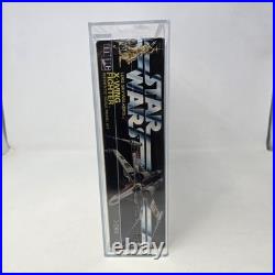 POP 1 Star Wars MPC Luke Skywalker X-Wing Fighter AFA 80+ Model Kit Vintage 1977