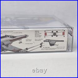 POP 1 Star Wars MPC Luke Skywalker X-Wing Fighter AFA 80+ Model Kit Vintage 1977