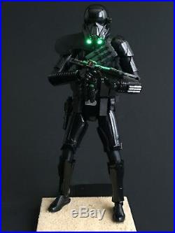 PRO BUILT 1/12 Death Trooper with LIGHTING Model Figure Bandai Star Wars