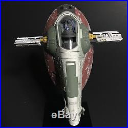 PRO BUILT Boba Fetts Slave 1 With FULL LIGHTING Prop Replica Star Wars