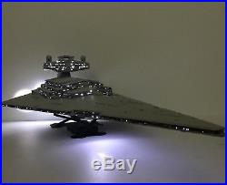 *PRO BUILT* HUGE Imperial Star Destroyer W/FULL LIGHTING Prop Replica Star Wars 