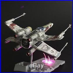 PRO BUILT Luke Skywalkers X-Wing Fighter withFULL LIGHTING Prop Replica Star Wars