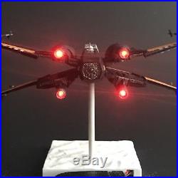 PRO BUILT Poes X Wing Fighter Prop Replica With FULL LIGHTING