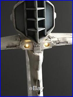 PRO BUILT Rebel B-Wing Starfighter with FULL LIGHTING Prop Replica Star Wars