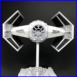 PRO BUILT Vaders Imperial Tie Advanced withFULL LIGHTING Prop Replica Star Wars