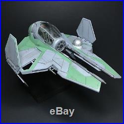 PRO BUILT Yodas Jedi Starfighter withLighting PROP REPLICA Model Star Wars