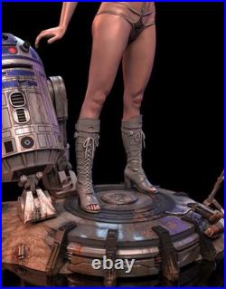 Padme Amidala Ivory Senator NSFW Sculpture300mm/Unassembled/Unpainted/3Dprint