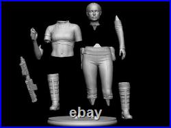Padme Amidala Star Wars 3D Printed 12K Figure Statue Resin Model Kit Unassembled