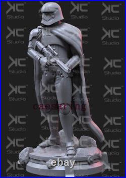 Phasma Star Wars 3D Printing Unpainted Figure Model GK Blank Kit Sculpture New