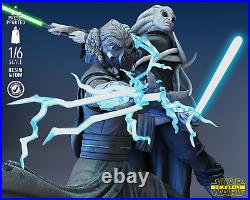 Plo Koon and Kit Fisto DIORAMA (320mm)/3D Printed/Unpainted/Unassembled/GK/SW3D