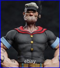 Popeye the Sailor 3D Print Garage Kit Figure Model Kit Unpainted Unassembled GK
