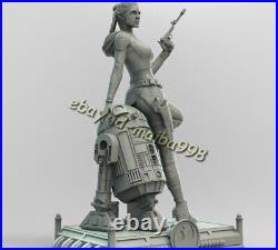 Princess Leia 3D Print Garage Kit Figure Model Kit Unpainted Unassembled GK